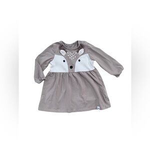 Lindex Size 6-9 Months Deer Dress